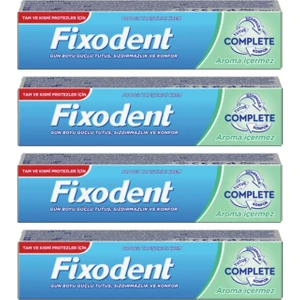 Complete Diş Protez Yapıştırıcı Aromasız 47G X4 Adet