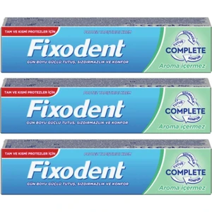 Complete Diş Protez Yapıştırıcı Aromasız 47G X3 Adet