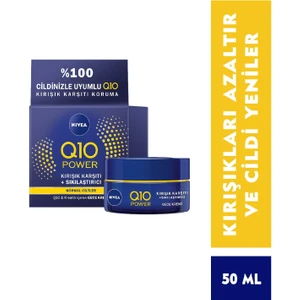 Q10 Plus Kırışık Karşıtı Gece Kremi 50 ml
