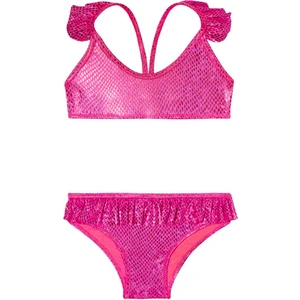 Glace Swimsuit Pembe Çocuk Mayo