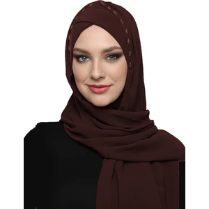 Fidan Bone Şallı Takmatik Taşlı Hazır Türban Tesettür Bone Namaz Örtüsü