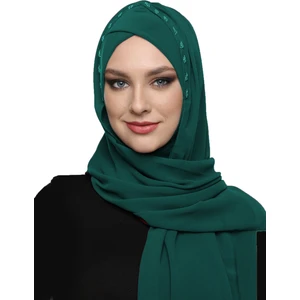 Fidan Bone Şallı Takmatik Taşlı Hazır Türban Tesettür Bone Namaz Örtüsü