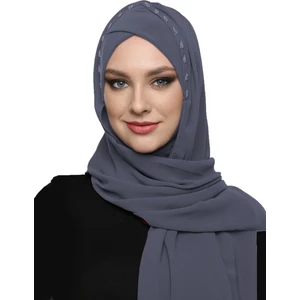 Fidan Bone Şallı Takmatik Taşlı Hazır Türban Tesettür Bone Namaz Örtüsü