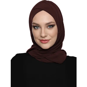 Fidan Bone Şallı Takmatik Sade Hazır Türban Tesettür Bone Namaz Örtüsü