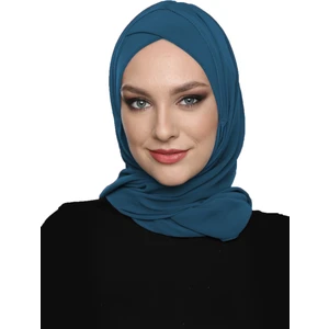 Fidan Bone Şallı Takmatik Sade Hazır Türban Tesettür Bone Namaz Örtüsü