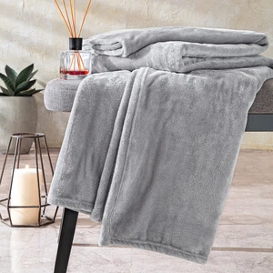 Bedding Olenna Wellsoft Tv Battaniyesi 140x190 cm - Açık Gri