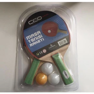 Sport Masa Tenisi Seti 2 Raket + 3 Top SP0001