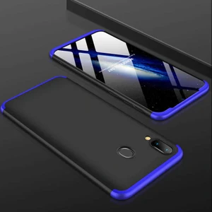 Huawei P Smart 2019 Kılıf   Ays Kapak Siyah - Mavi