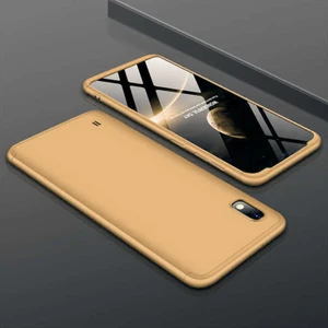 Samsung Galaxy A10 Kılıf   Ays Kapak Gold