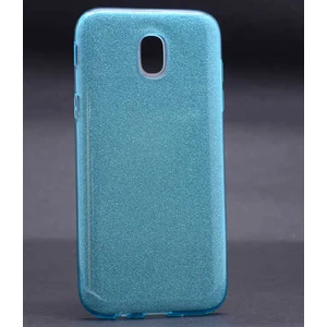 Nokia 3 Kılıf Simli Parlak Shining Kapak Mavi