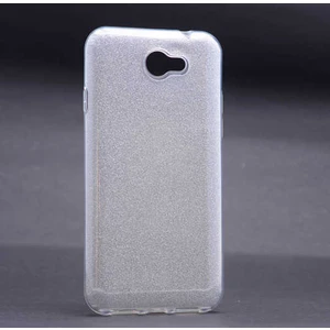  General Mobile 6 Kılıf Simli Parlak Shining Kapak Gümüş