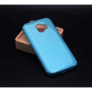 Samsung Galaxy J6 Kılıf Simli Parlak Shining Kapak Mavi