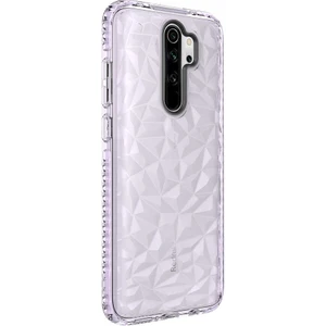 Xiaomii  Redmi Note 8 Pro Kılıf Bumper Şeffaf Buzlu Kapak Mor