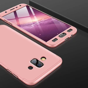 Samsung Galaxy J7 Duo Kılıf   Ays Kapak Rose Gold