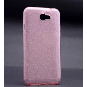  General Mobile 6 Kılıf Simli Parlak Shining Kapak Rose Gold
