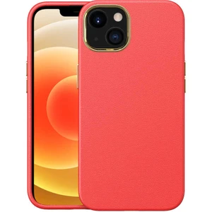 Apple iPhone 13 Mini Kılıf Deri Natura Kapak Kırmızı
