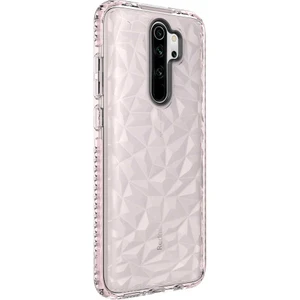 Xiaomii  Redmi Note 8 Pro Kılıf Bumper Şeffaf Buzlu Kapak Pembe