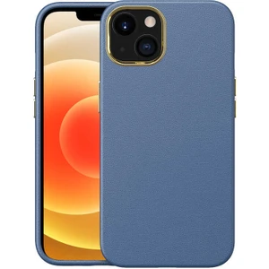 Apple iPhone 13 Mini Kılıf Deri Natura Kapak Lacivert