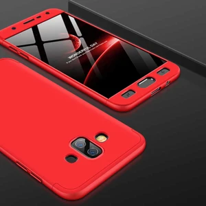 Samsung Galaxy J7 Duo Kılıf   Ays Kapak Kırmızı