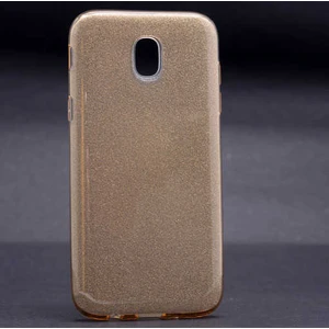 Nokia 5 Kılıf Simli Parlak Shining Kapak Gold