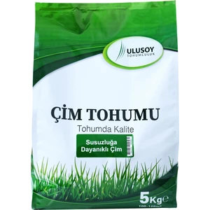 Ulusoy Tohumculuk Susuzluğa Dayanıklı Çim Tohumu 5kg