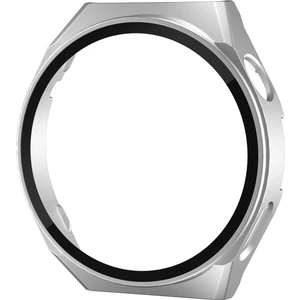 Novstrap Huawei Watch Gt3 Pro Uyumlu Ekran Koruyucu Cam ve Kasa Koruyucu Kılıf Sert Pc