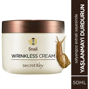 Wrınkless Snail Cream Salyongoz Özlü Krem
