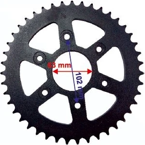 Arka Dişli 520-43T Iç 63 mm 6 Delikli Bajaj Dominar 400 - Ktm Duke 390 Öm