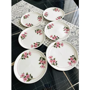 Venüs Home Kar Çiçeği 6’ Lı Servis/pasta Tabağı