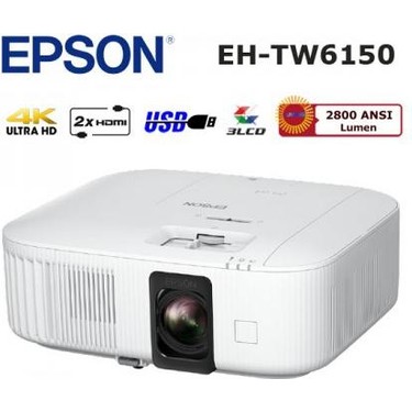 Epson EH-TW6150 2800 Ansı Lümen 4K Pro UHD LCD Projeksiyon Fiyatı