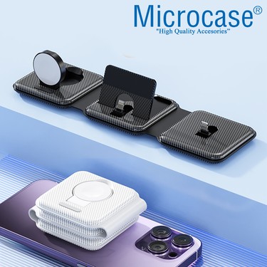 Microcase Iphone-Apple Watch-Airpods Için 3in1 Katlanabilir Fiyatı