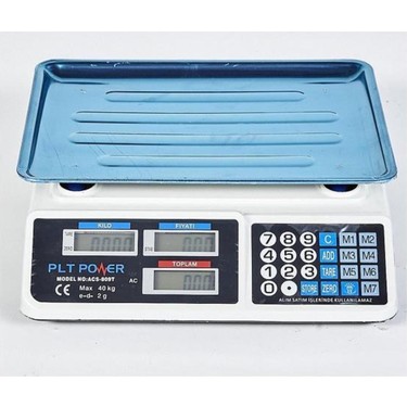 teratera EKS Ticaret Plt Power Digital Terazi ACS-809T Fiyatı