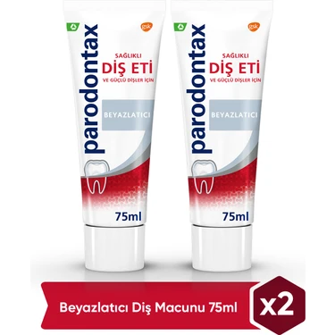 Parodontax Geliştirilmiş Tat Beyazlatıcı Diş Macunu 75 ml