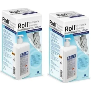 Roll   Solüsyon El Ve Cilt Dezenfektanı 1000 Ml Pompalı 2