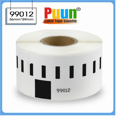 BK Puun Dymo Lw 99012 Muadil Genıs Adres Etıketı 260 Etiket/rulo 36MM x 89MM Labelwriter LW310,