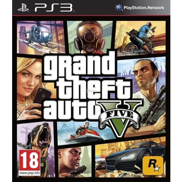 Rockstar Games Ps3 Grand Theft Auto 5 - Teşhir Orjinal