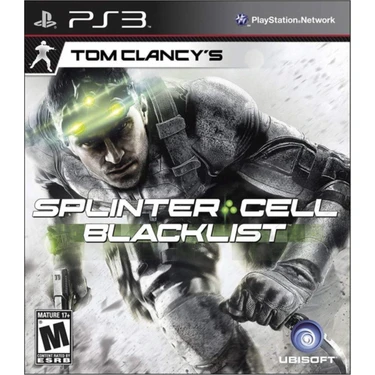 Ubisoft Splinter Cell Blacklist Ps3