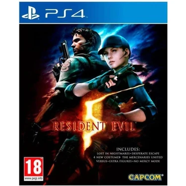 Capcom Ps4 Resident Evil 5 Güvenlik Şeritli Ps4