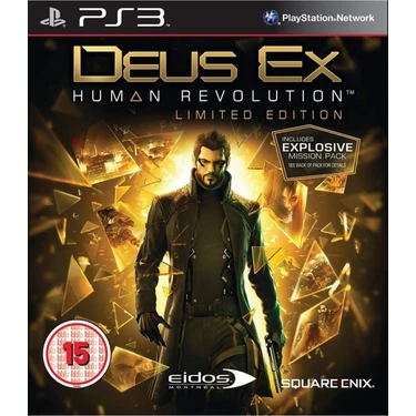 Square Enix Ps3 Deus Ex Human   - Orjinal Oyun - Sıfır