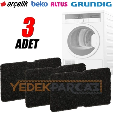 Arçelik 3886 Kts / 3886 Ktr Kurutma Makinesi Sünger Filtre (3