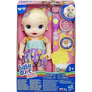 Baby Alive Sarışın Lily ile Mama