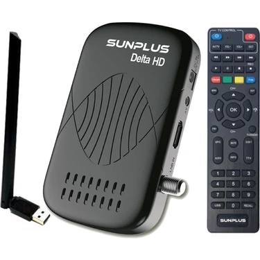 Sunplus Astra Delta Çanaksız Tv Full Hd Akıllı Kumanda Uydu Alıcısı Wifi