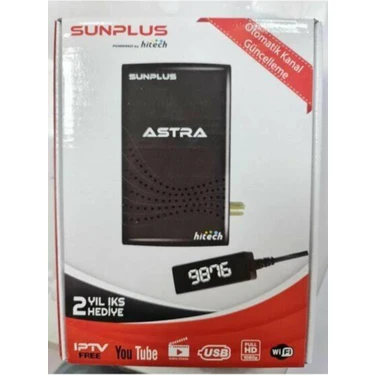 Sunplus Astra Hitech Uydu Alıcısı