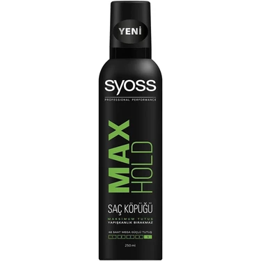 Syoss Max Hold Köpük 250