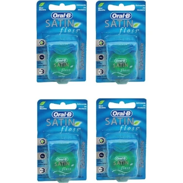 Oral-B Diş Ipi Satin Floss 25m.X 4