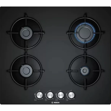 Bosch PNP6B6O10O Serie 4 Gazlı Ocak 60 cm Sert Cam,