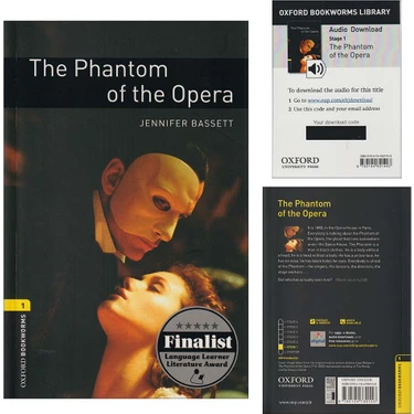 Oxford: Phantom Of The Opera Stage 1 (+Audio ) Kitabı ve Fiyatı
