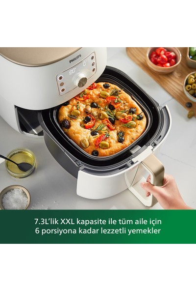 Philips HD9870/20 Airfryer Smart Sensing Star White