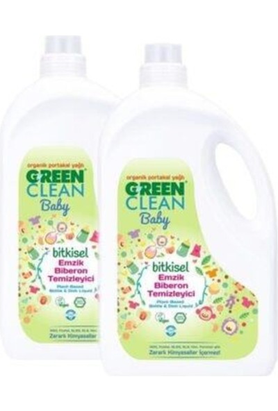 U Green Clean Baby Emzik Biberon Temizleyici 2,75 Lt 2'li Se