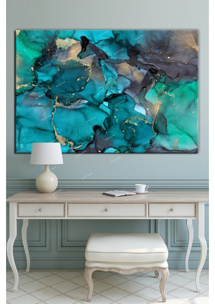 Soyut Sanatsal Dekoratif Sanatsal Kanvas Tablo (8 Farklı Ölçü)